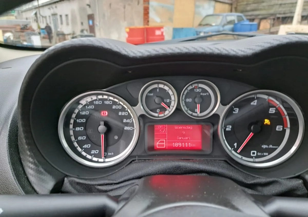 Alfa Romeo Mito cena 12900 przebieg: 189000, rok produkcji 2008 z Świecie małe 79